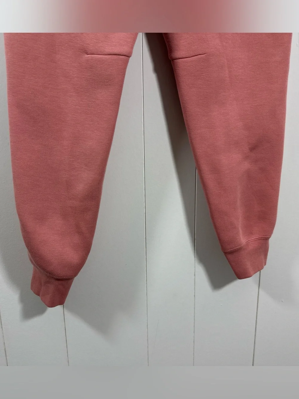 Nike Kids Coral Pink Sweatpants with Black Logo